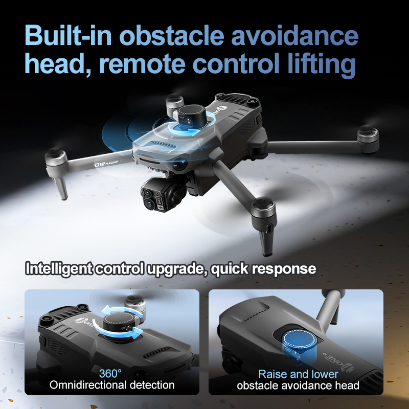 โดรนควอดคอปเตอร์ 8K 3 แกนกันสั - Drone Gimbal Brushless บทวิจารณ์และราคา