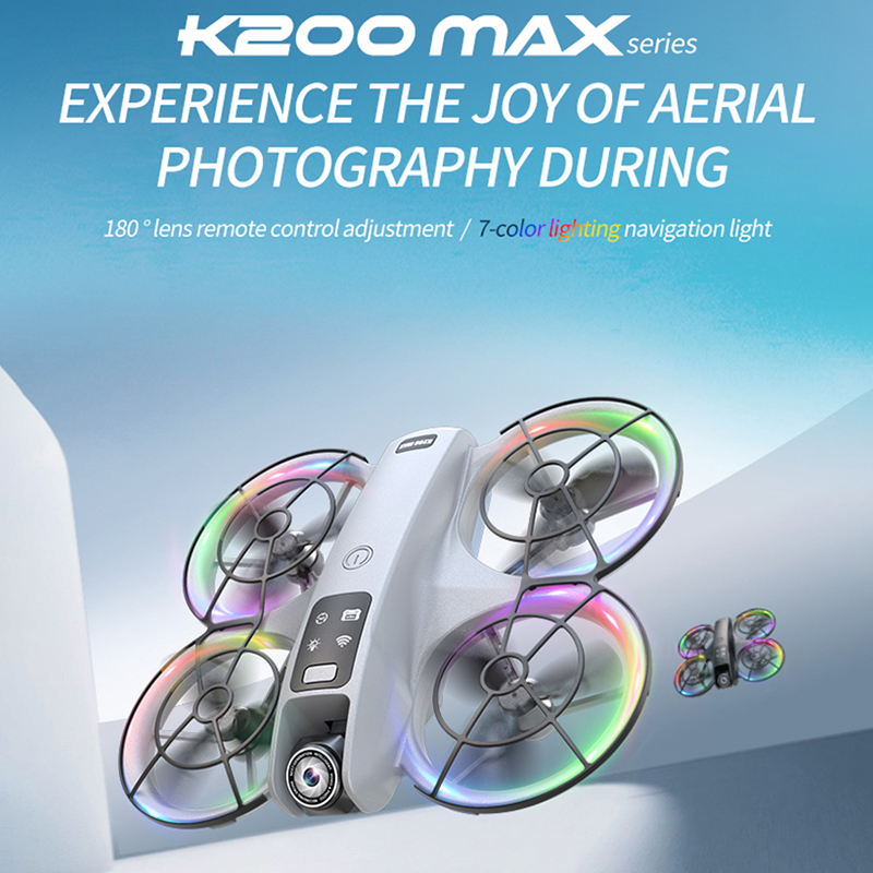 โดรน K200 พร้อมกล้อง HD 8K 108 - Drone Gimbal 2 Axis บทวิจารณ์และราคา
