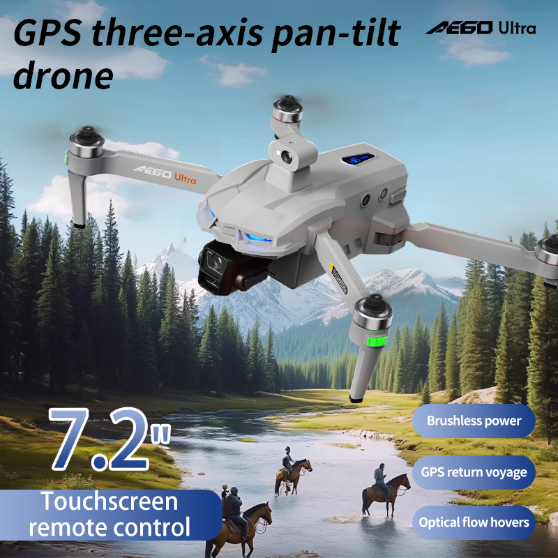 โดรน 2025 AE60 URTLA GPS กล้อง - Drone Gimbal Mount บทวิจารณ์และราคา
