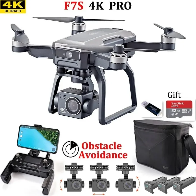 SJRC F7s 4K PRO Drone 4K Obsca - Drone Gimbal Brushless บทวิจารณ์และราคา