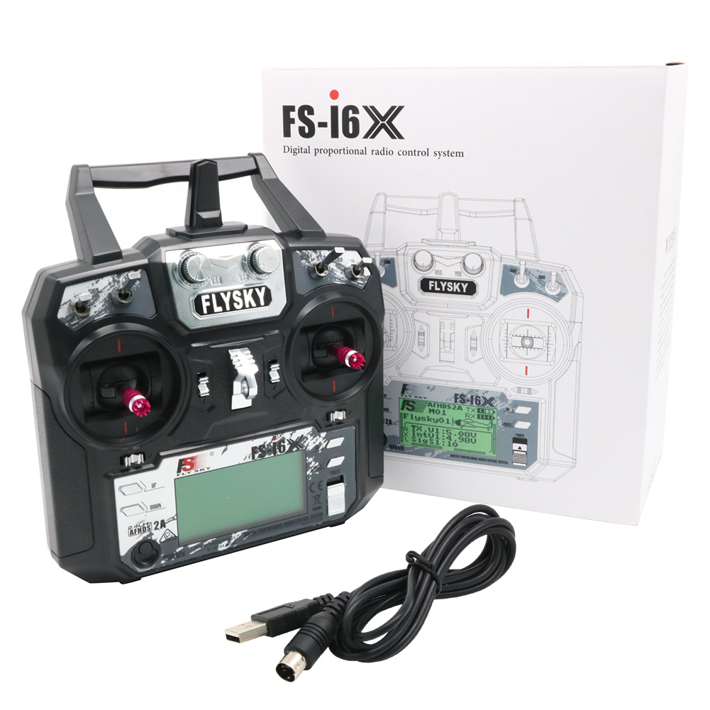 เครื่องส่งสัญญาณ FLYSKY FS-i6X - Drone Gimbal Controller บทวิจารณ์และราคา