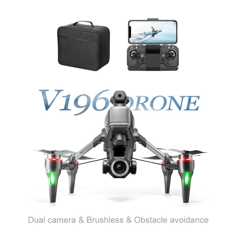 2025 V196 หลีกเลี่ยงอุปสรรคอัต - Drone Gimbal 2 Axis บทวิจารณ์และราคา