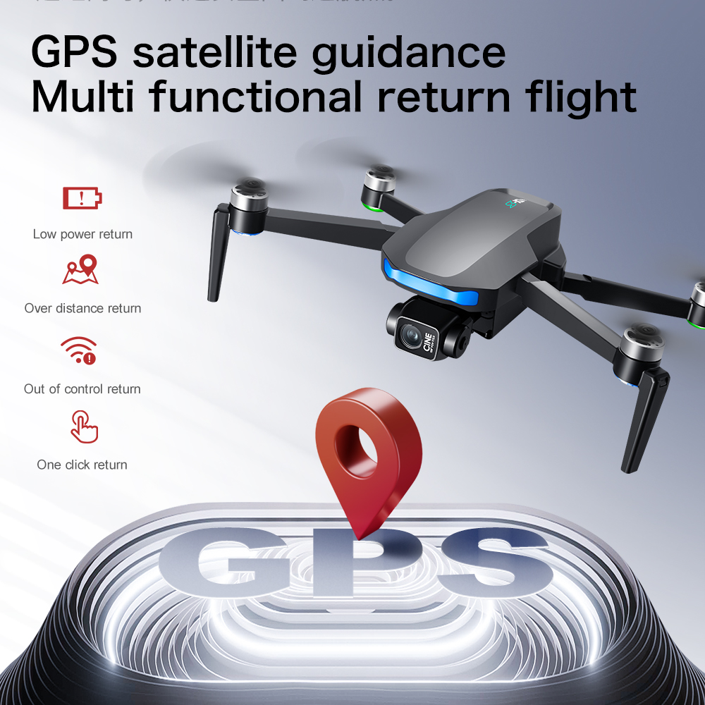 โดรนรุ่นใหม่ S-X1 MAX GPS 8K ร - Drone Gimbal Brushless บทวิจารณ์และราคา