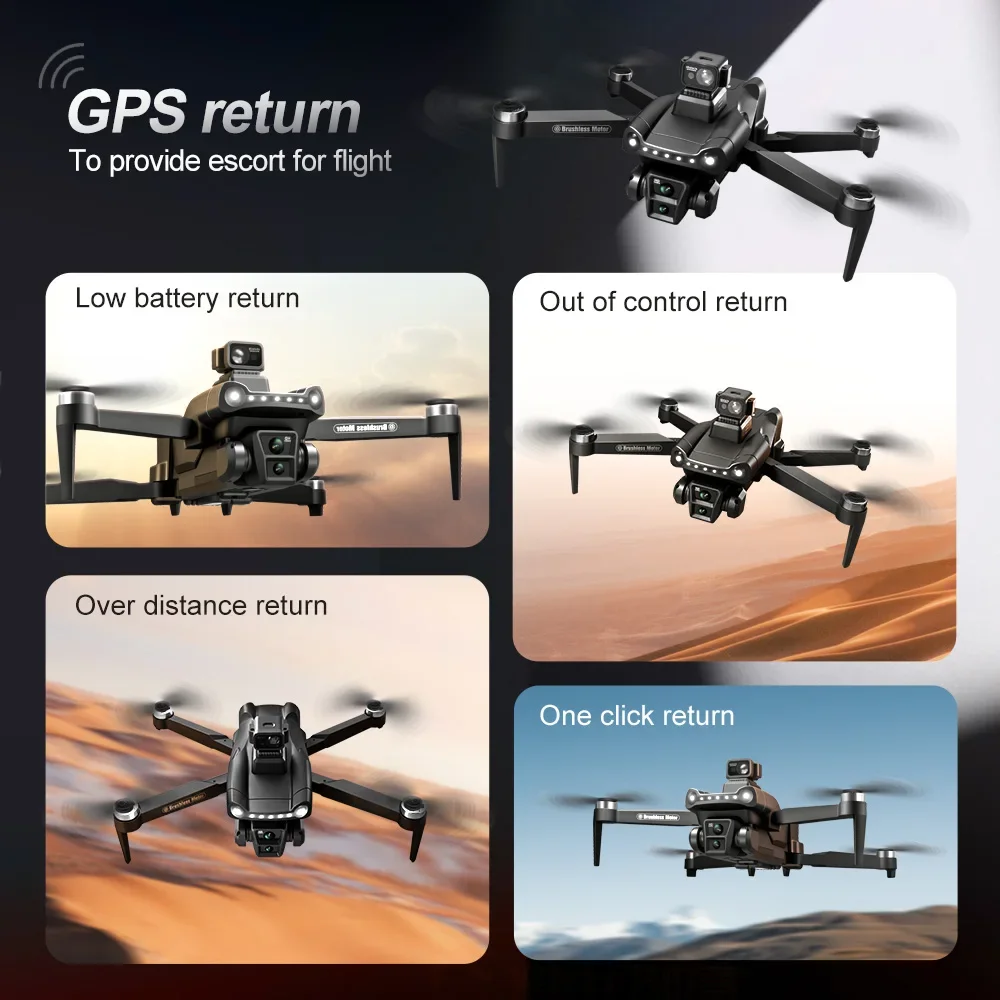 โดรน Lenovo V198GPS 4K ระดับมื - Drone Gimbal Controller บทวิจารณ์และราคา